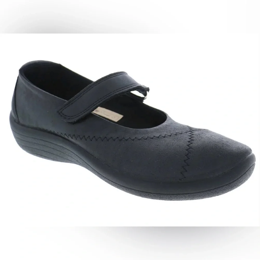Arcopedico Shawna Black Mary Jane Comfort Walking Shoes Size 41